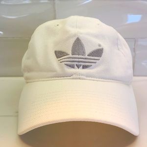 White Adidas Baseball Cap
